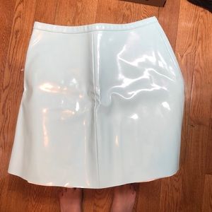Light blue skirt